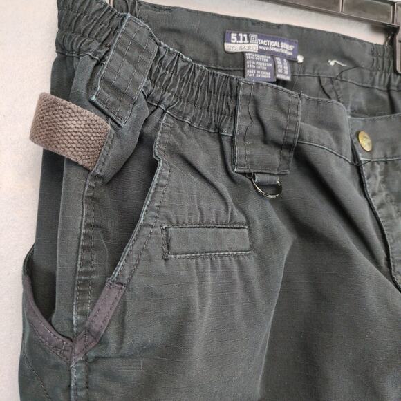 5.11 Tactical Series Women's 8 Taclite Pro Ripstop Pants, Black Cargo 64360 Work - Picture 4 of 6